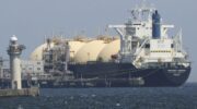 Gas export ship