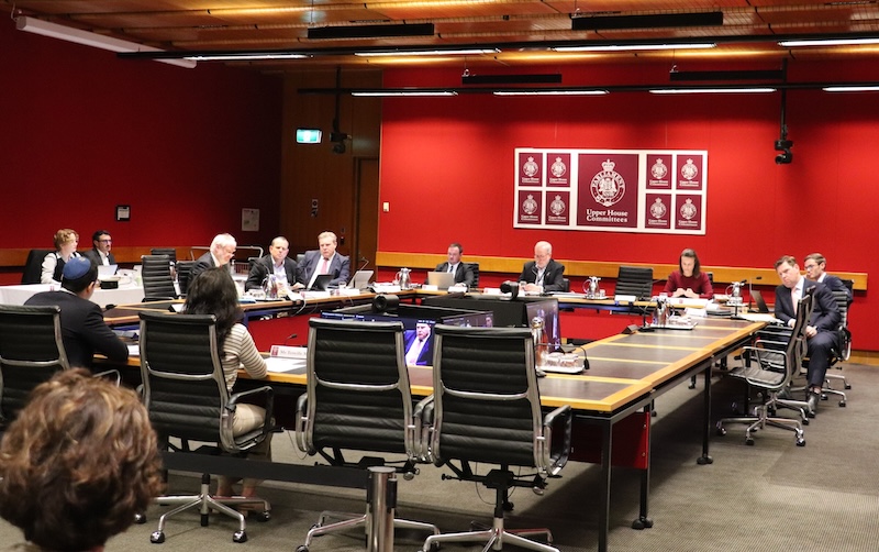 Chris Rath at NSW Antisemitism Inquiry.
