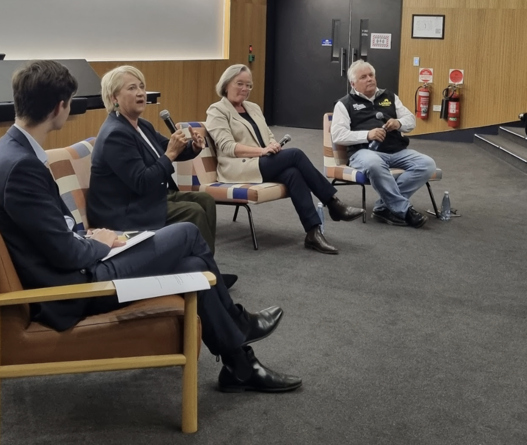 PIRA Debate with Senator Pocock, Senator Grogan and the author (Source: PIRA)