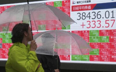Asian shares higher, dollar flat before Europe outlook