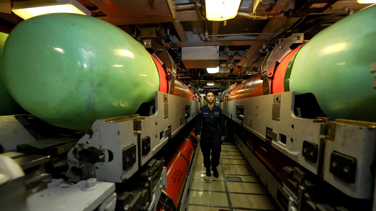 A US submarine