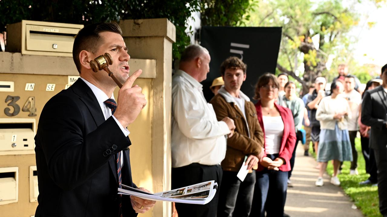 Home auction.
