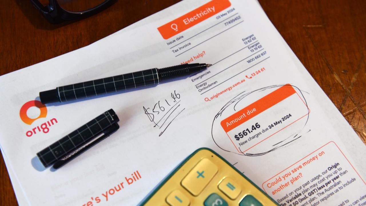 An electricity bill