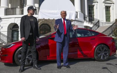 Investors dump Tesla as Trump-Musk clash escalates