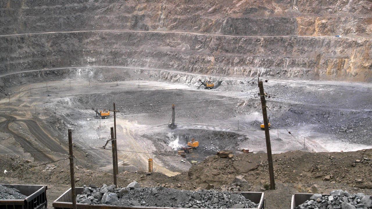 A rare earth mine in northern China