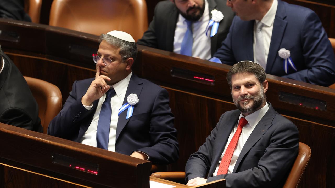 Itamar Ben-Gvir (Left) and Bezalel Smotrich.