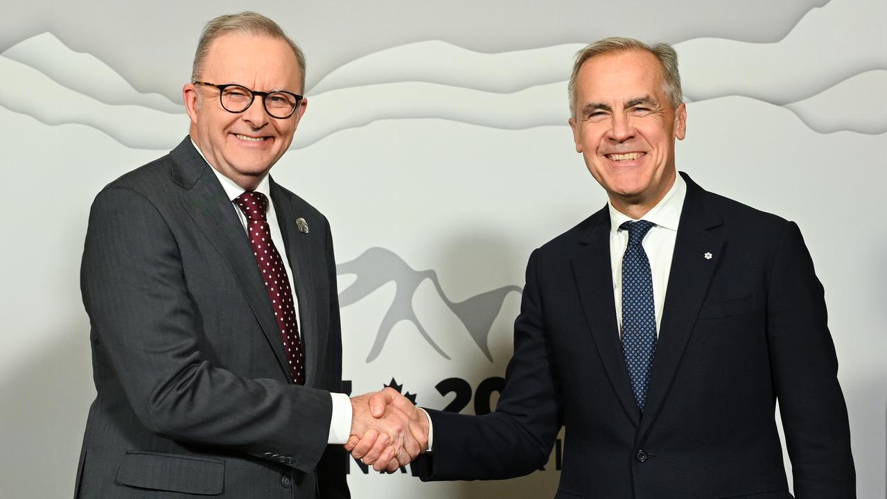 Anthony Albanese and Mark Carney