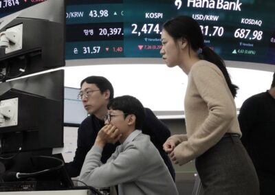 Stocks struggle, oil up as Trump weighs US move on Iran