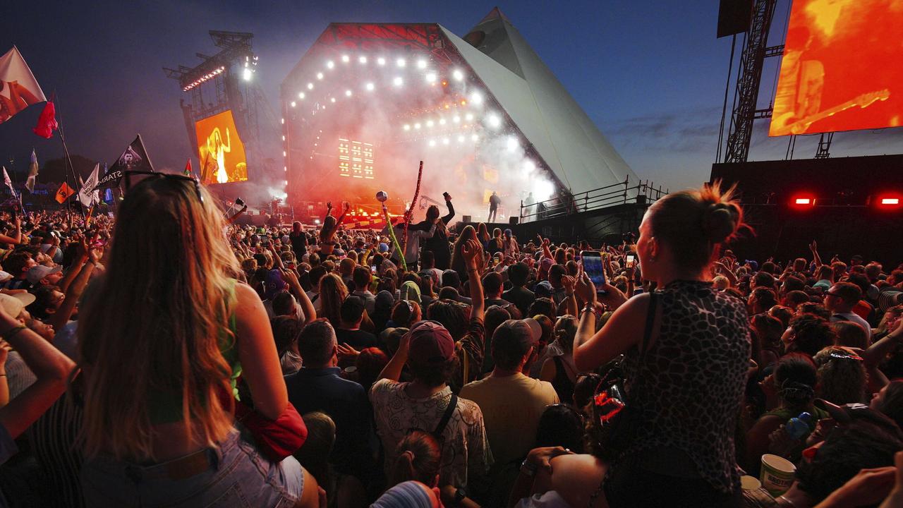 the Glastonbury Festival