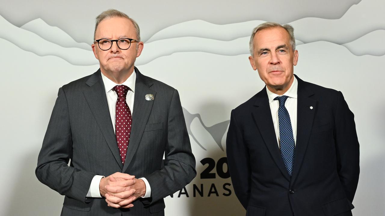Anthony Albanese and Mark Carney