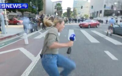 ‘Horrific footage’: shot reporter’s case raised with US