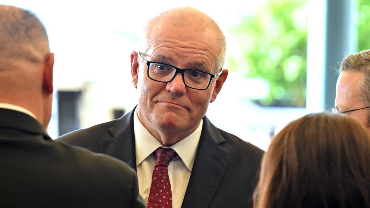Former prime minister Scott Morrison (file image_