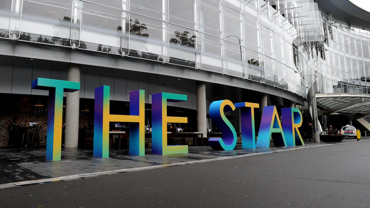 Signage outside the Star Casino in Sydney (file image)