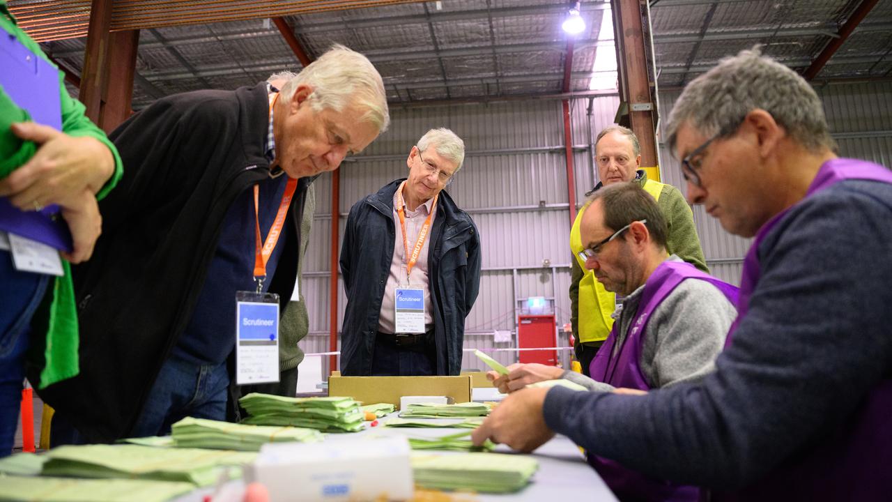 Federal election counting