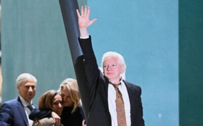 Assange marks first anniversary of release from prison