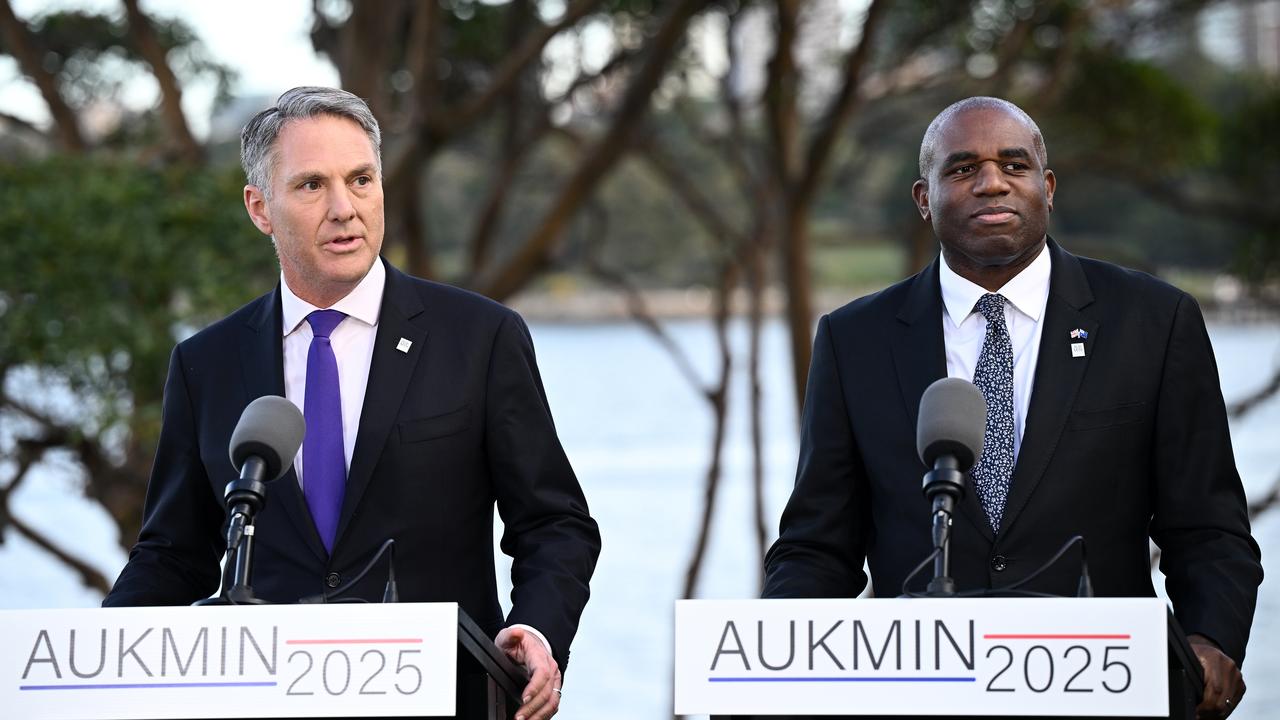 Richard Marles and UK Foreign Secretary David Lammy