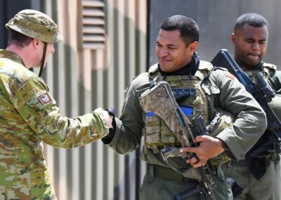Fiji PM wants his citizens to fill Aussie defence ranks