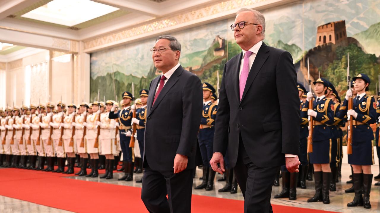 Anthony Albanese meets with China's Premier Li Qiang