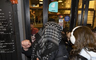 Charges laid amid restaurant’s distress over protest