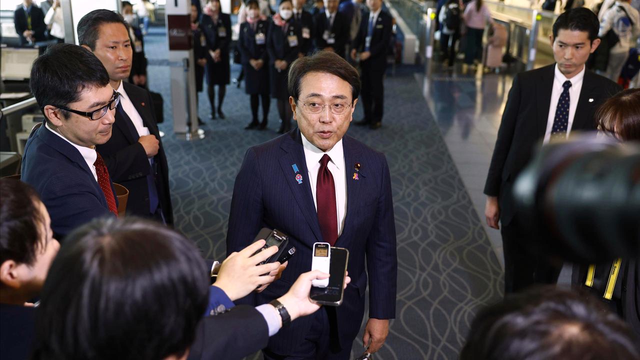 Jjapan's trade negotiator and Economic Minister Ryosei Akazawa