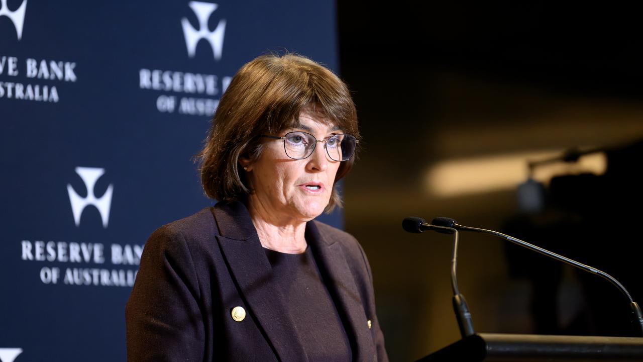 Reserve Bank governor Michele Bullock