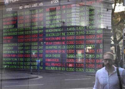 Aussie shares reach new heights as gains continue