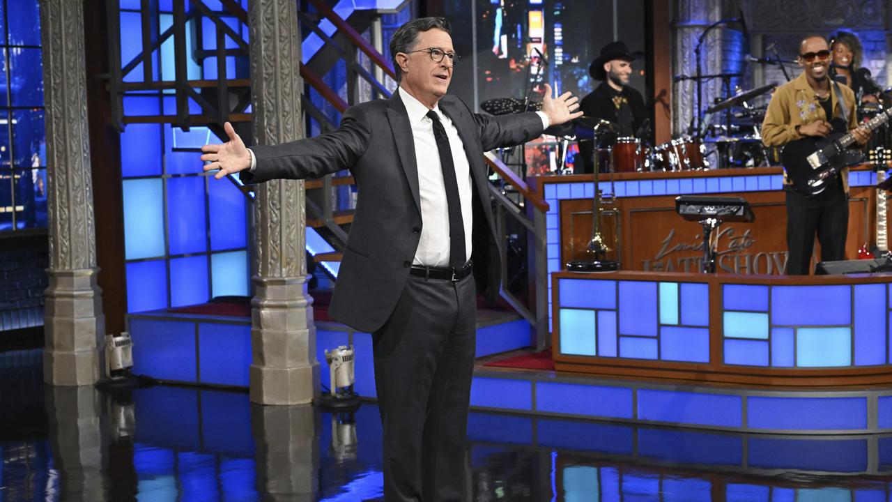 Stephen Colbert on "The Late Show with Stephen Colbert"