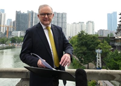 PM sends a message back to Australia after China trip