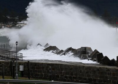 Storm-struck communities count costs of ‘vigorous’ low
