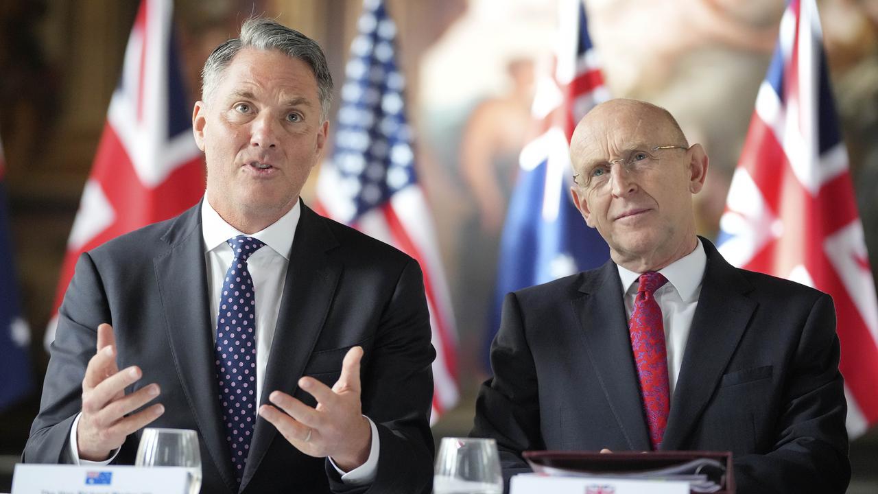 Defence Minister Richard Marles and UK Defence Secretary John Healey