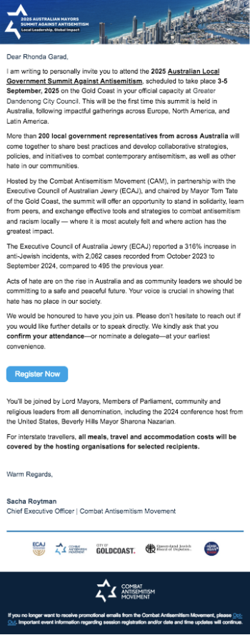 Mayors antisemitism council
