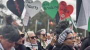 Palestine protests in Canberra