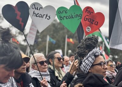 March on Canberra by Gaza protestors amid rising concern for government’s Israel support