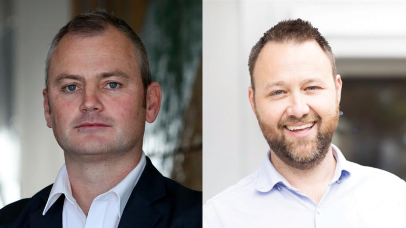 Simon Holmes a Court and Ben Smith