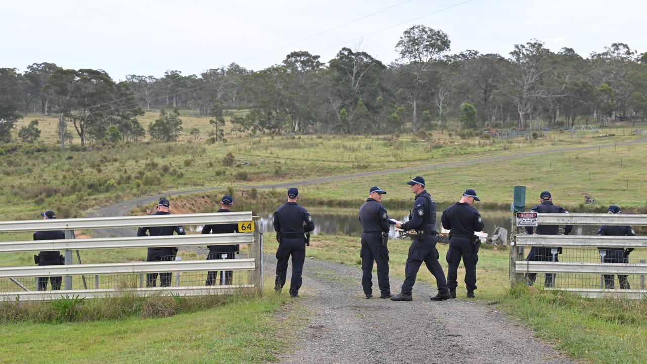 Police searching for the bodies (file image)