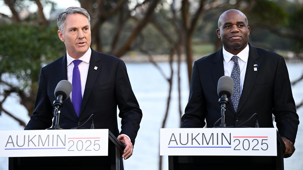 Richard Marles and UK Foreign Secretary David Lammy