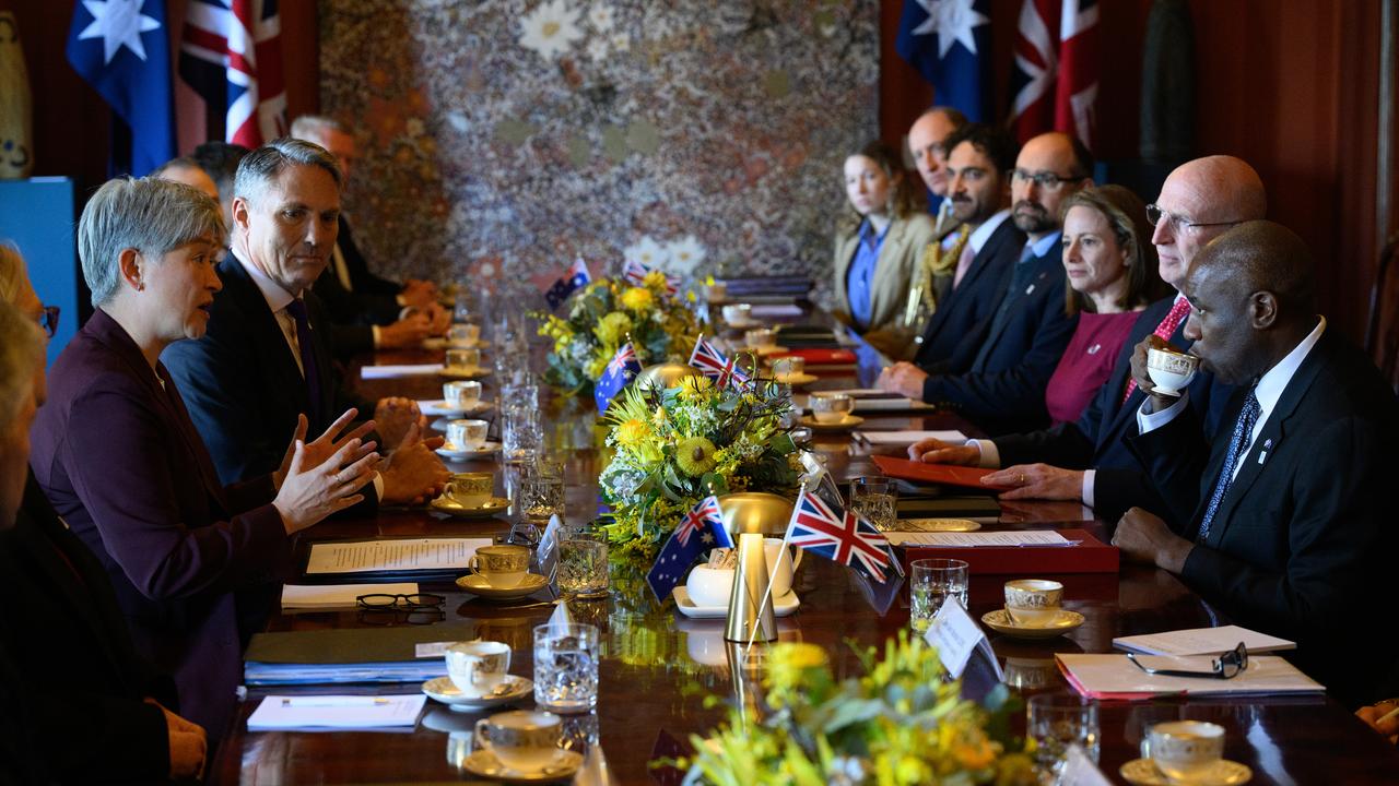 Penny Wong, Richard Marles, John Healey and David Lammy