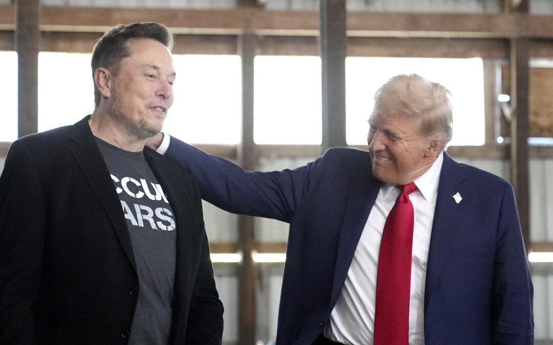 Trump escalates Musk feud with threat to Tesla support