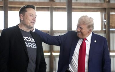 Trump escalates Musk feud with threat to Tesla support