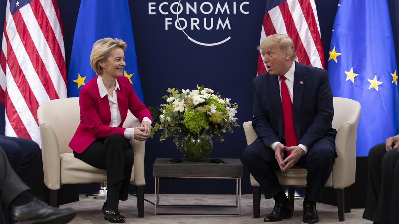 Donald Trump, Ursula von der Leyen