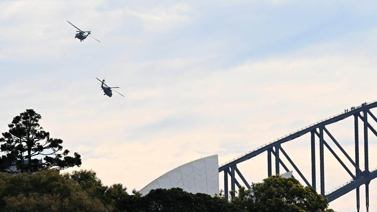 Black Hawk helicopters