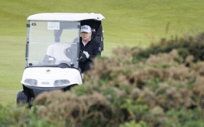 EU chief heads to Scotland for trade talks with Trump