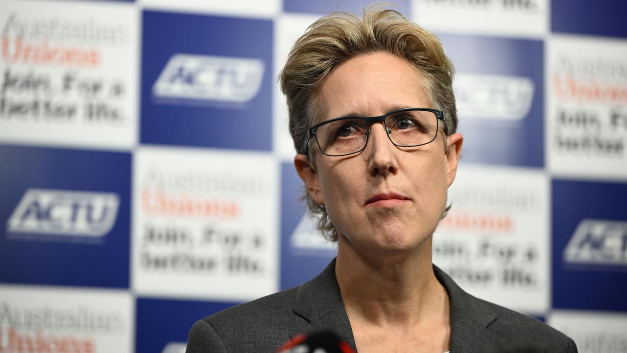 ACTU secretary Sally McManus