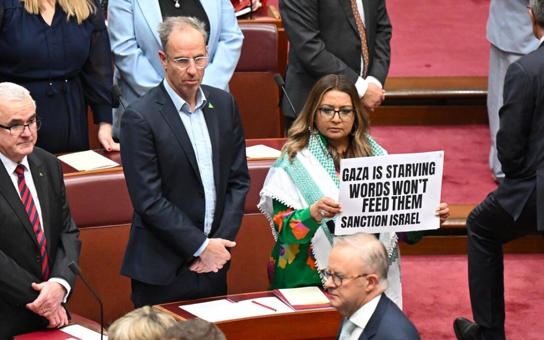 Protests take over from pageantry as parliament returns