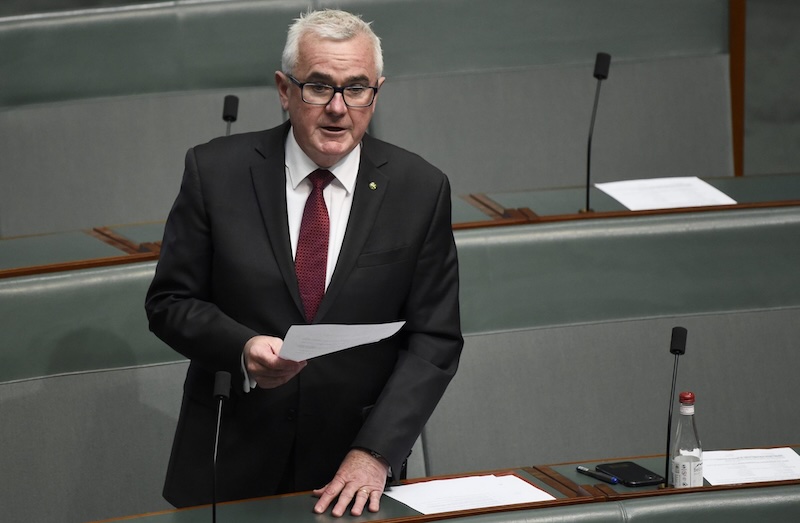 A lone voice on coal fraud. Image: Andrew Wilkie MP