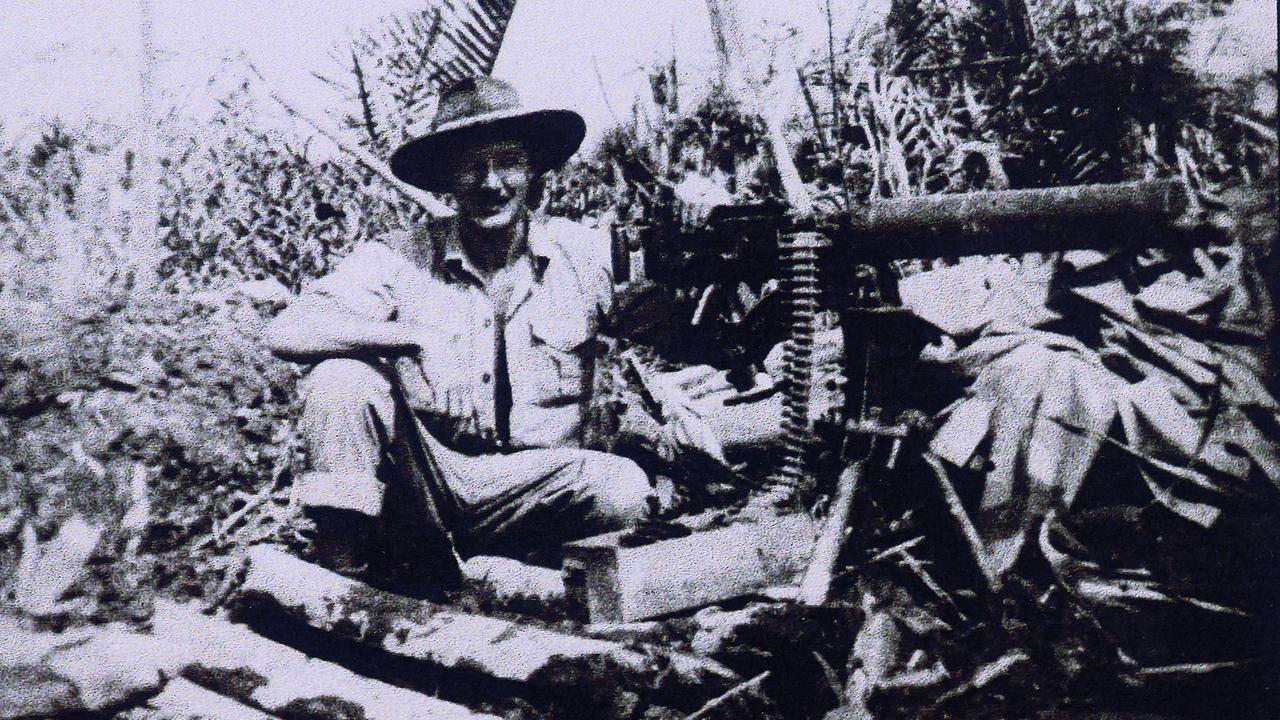 An unknown soldier in Papua New Guinea