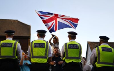Clashes as asylum protests take place across the UK