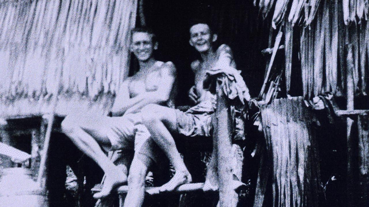 Unknown WWII army personnel in Papua New Guinea