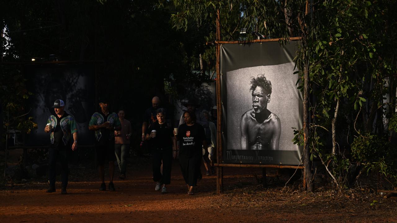 A scene from Garma Festival