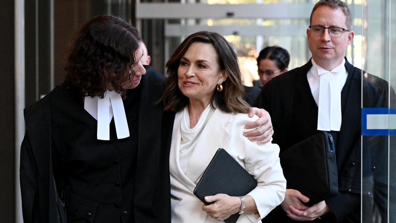 Barrister Sue Chrysanthou SC (left), and Lisa Wilkinson (file)